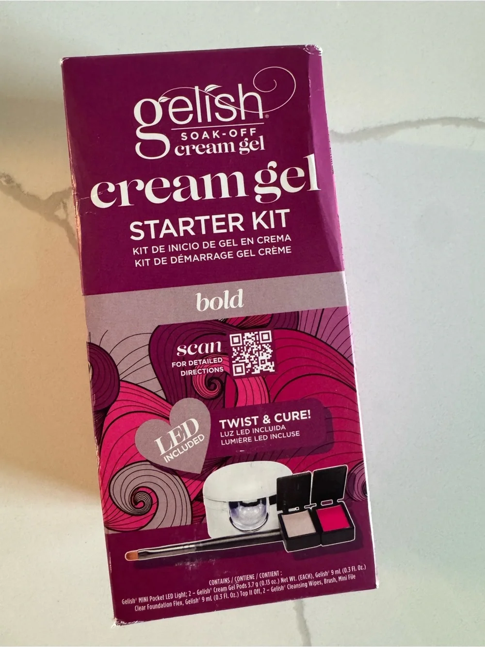 Gelish Cream Gel Starter Kit - New